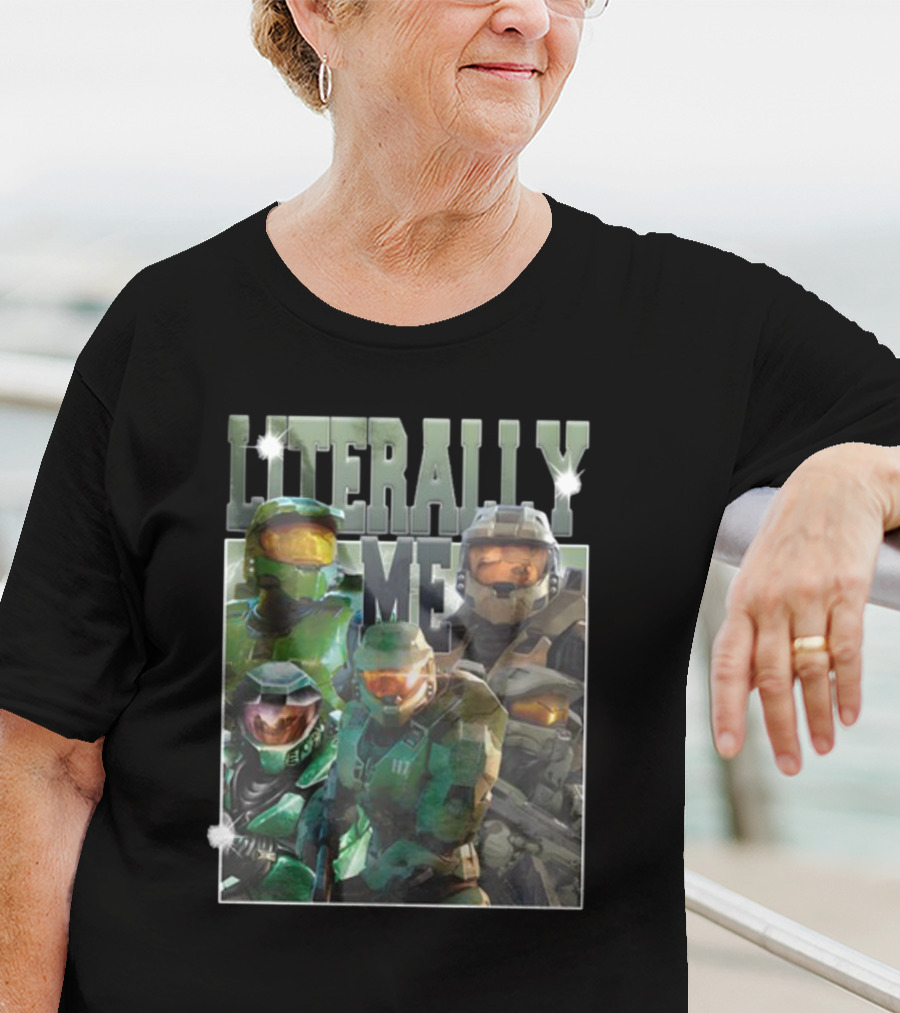 Literally Me Master Chief Halo Sigma T-Shirt