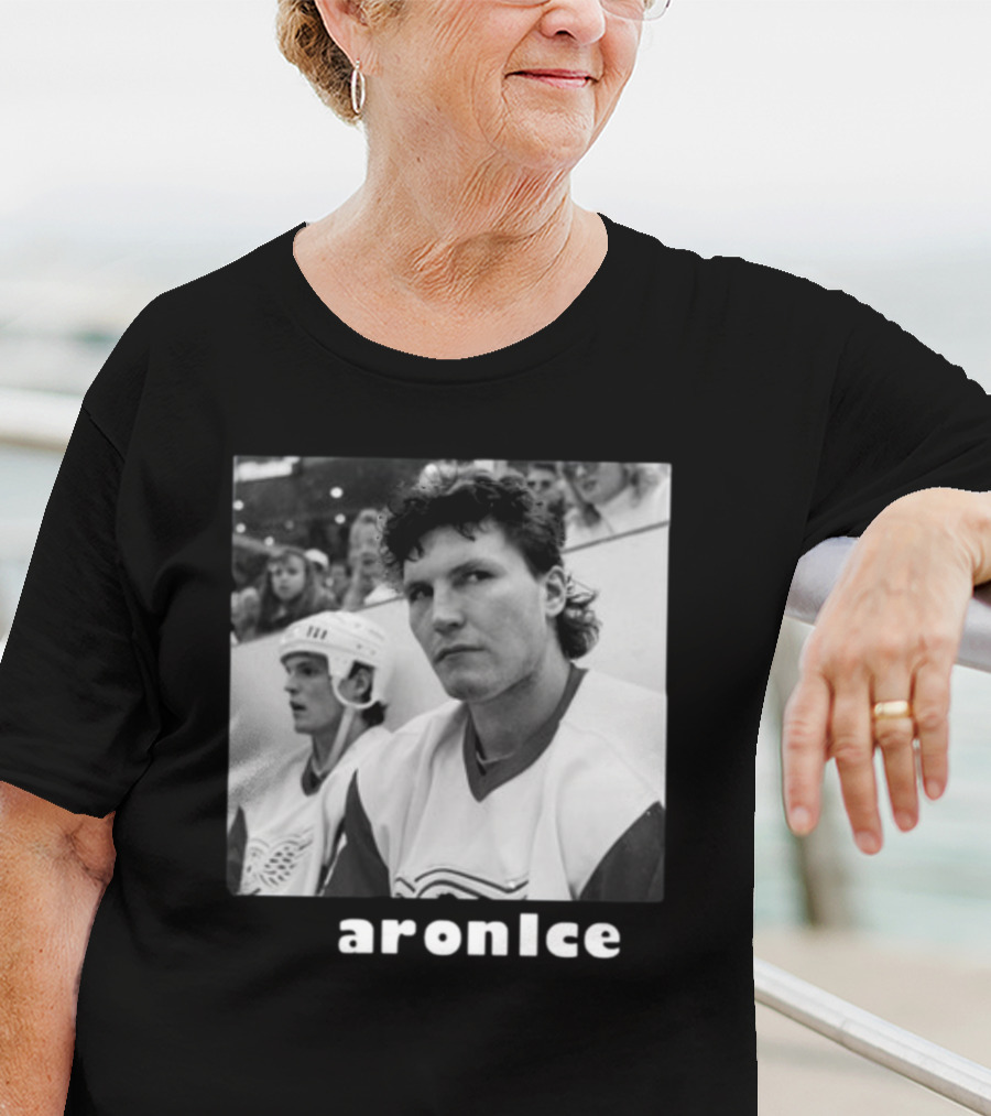 Bob Probert War On Ice Hockey Legend In Action T-Shirt