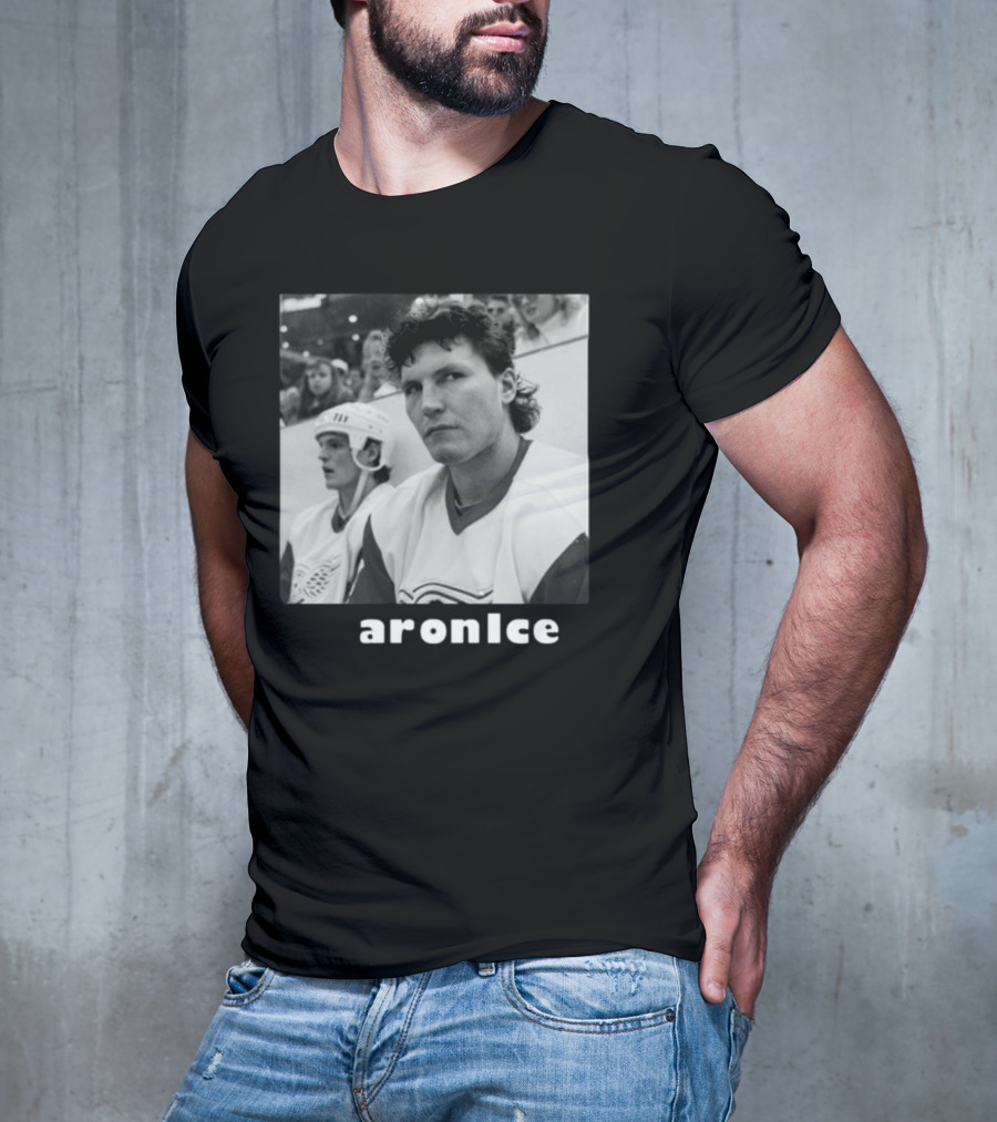 Bob Probert War On Ice Hockey Legend In Action T-Shirt