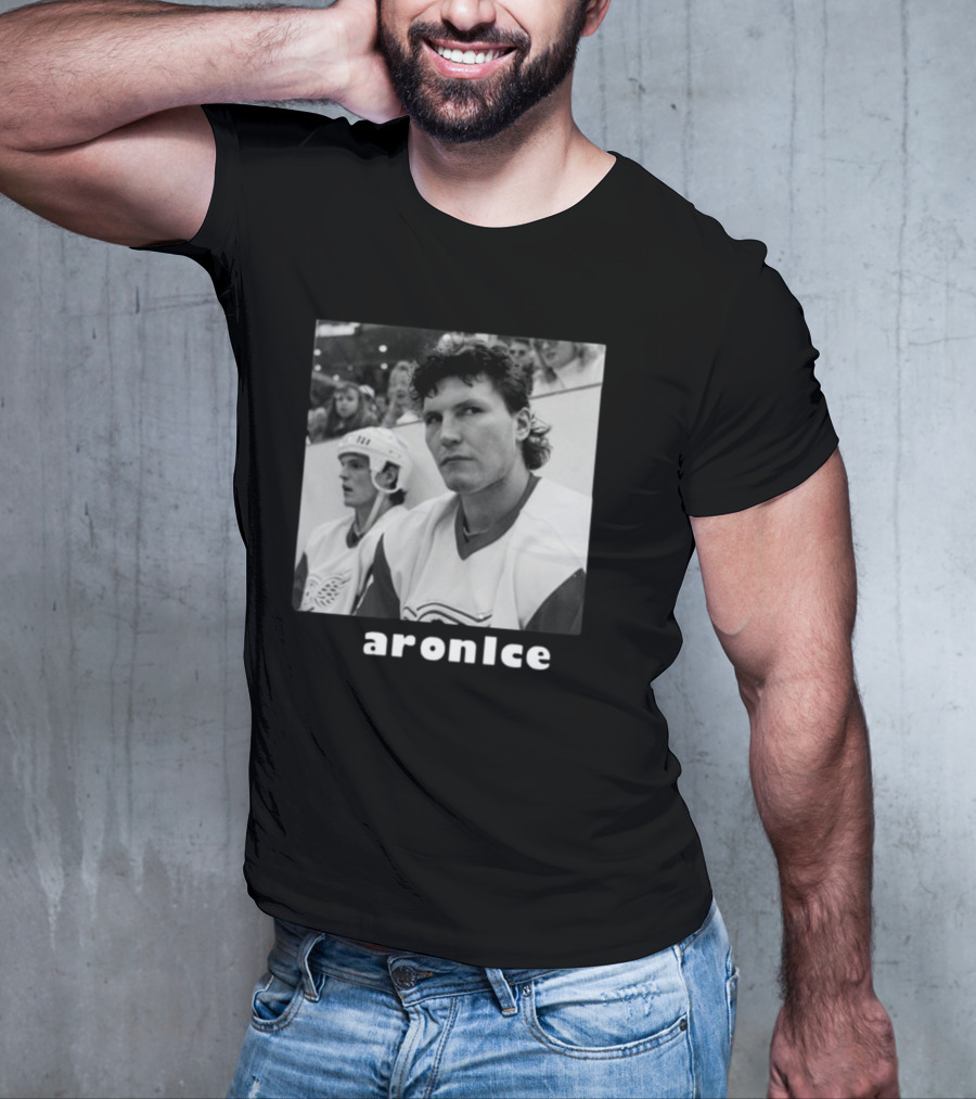 Bob Probert War On Ice Hockey Legend In Action T-Shirt