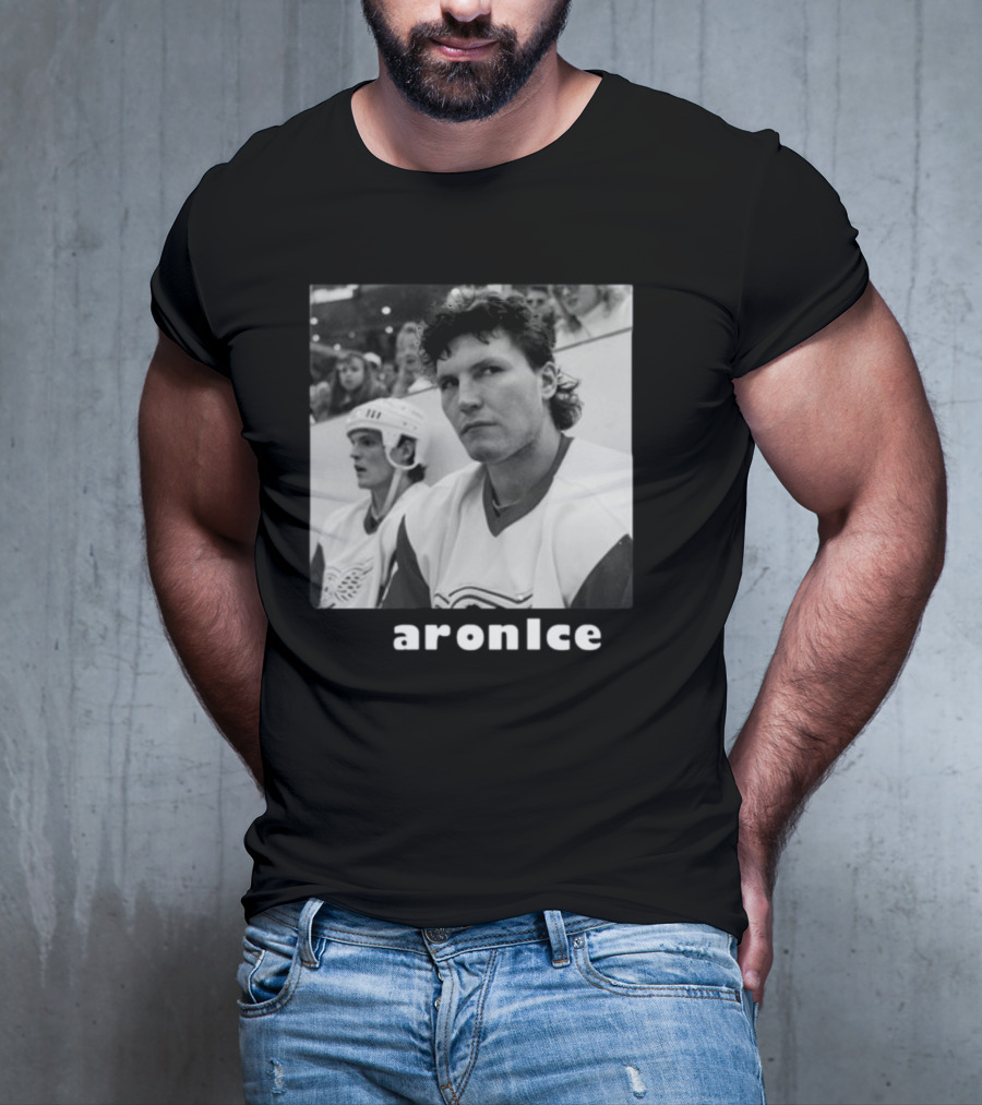 Bob Probert War On Ice Hockey Legend In Action T-Shirt
