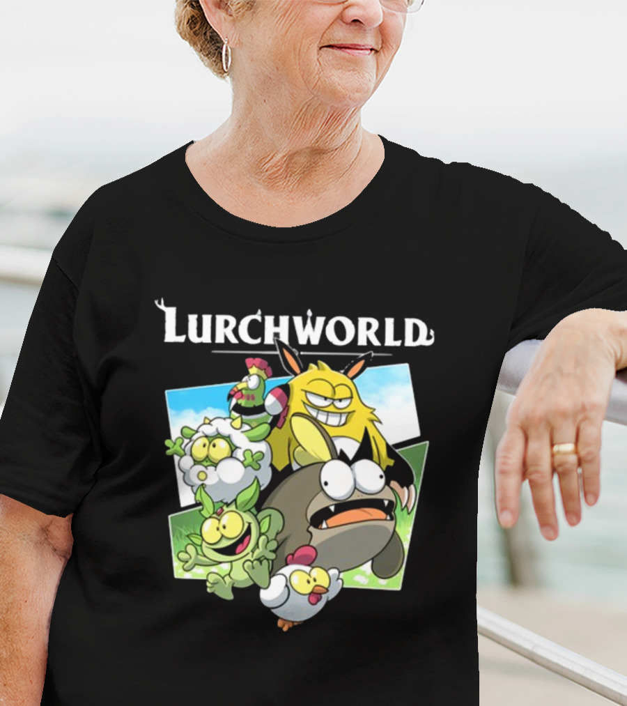 Lurchworld Grnk.Shop Characters Adventure T-Shirt