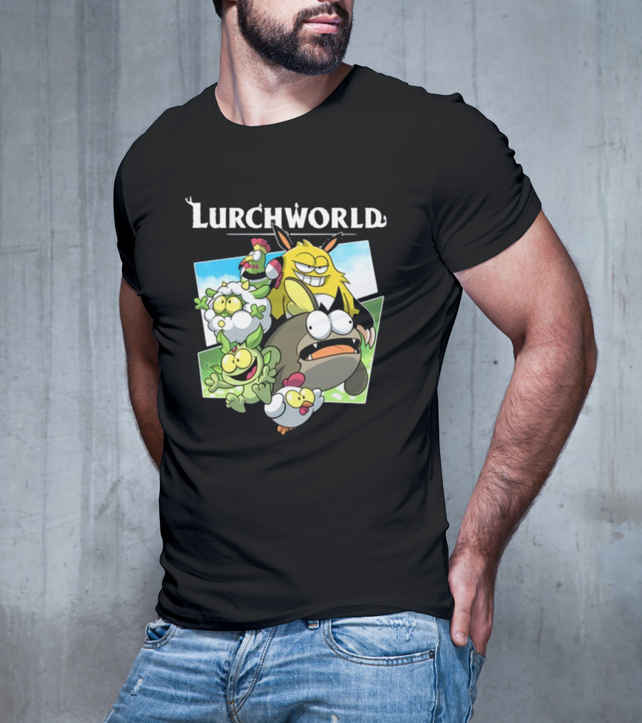 Lurchworld Grnk.Shop Characters Adventure T-Shirt