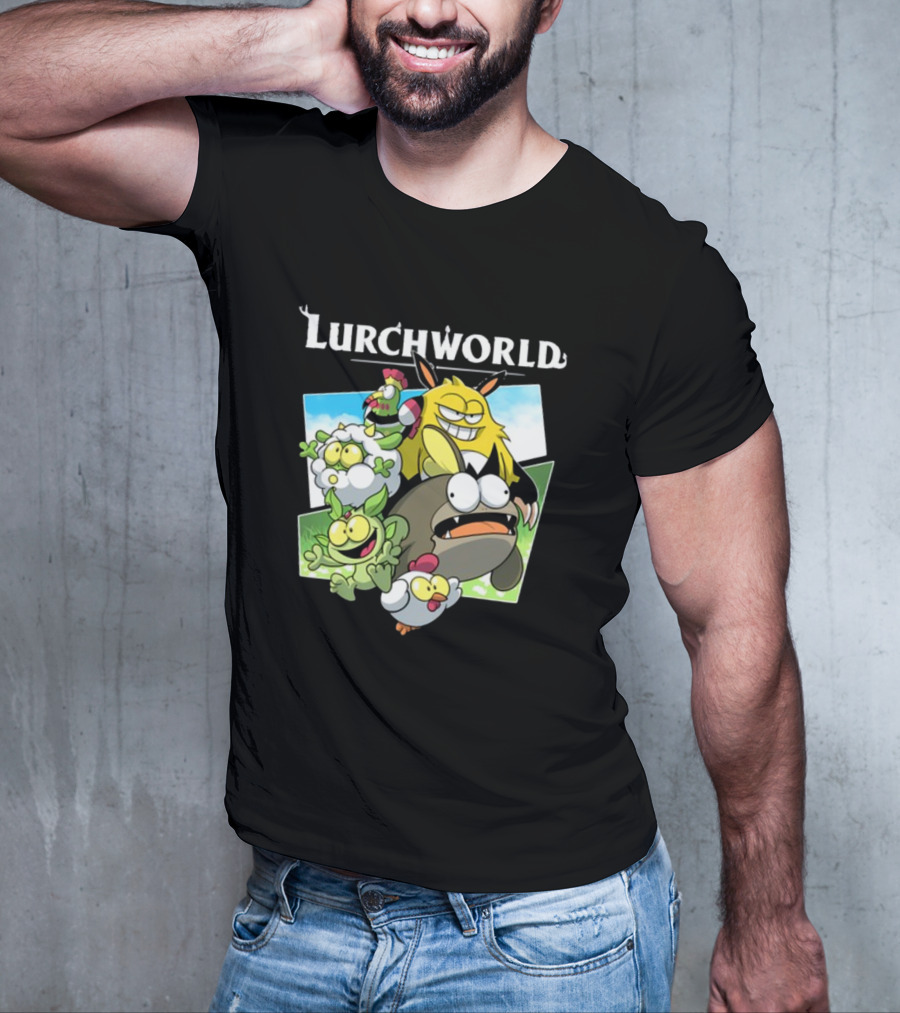 Lurchworld Grnk.Shop Characters Adventure T-Shirt