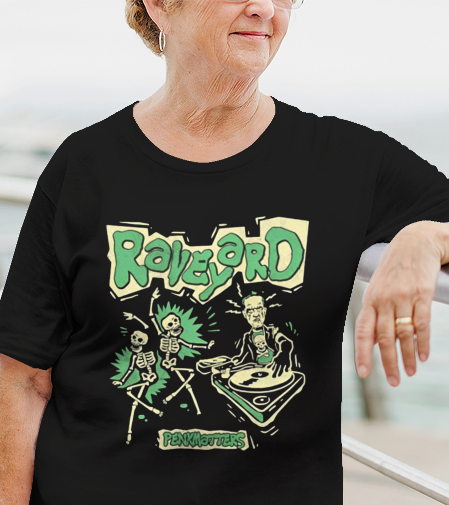 Penkmatters Raveyard Skeleton DJ Party T-Shirt