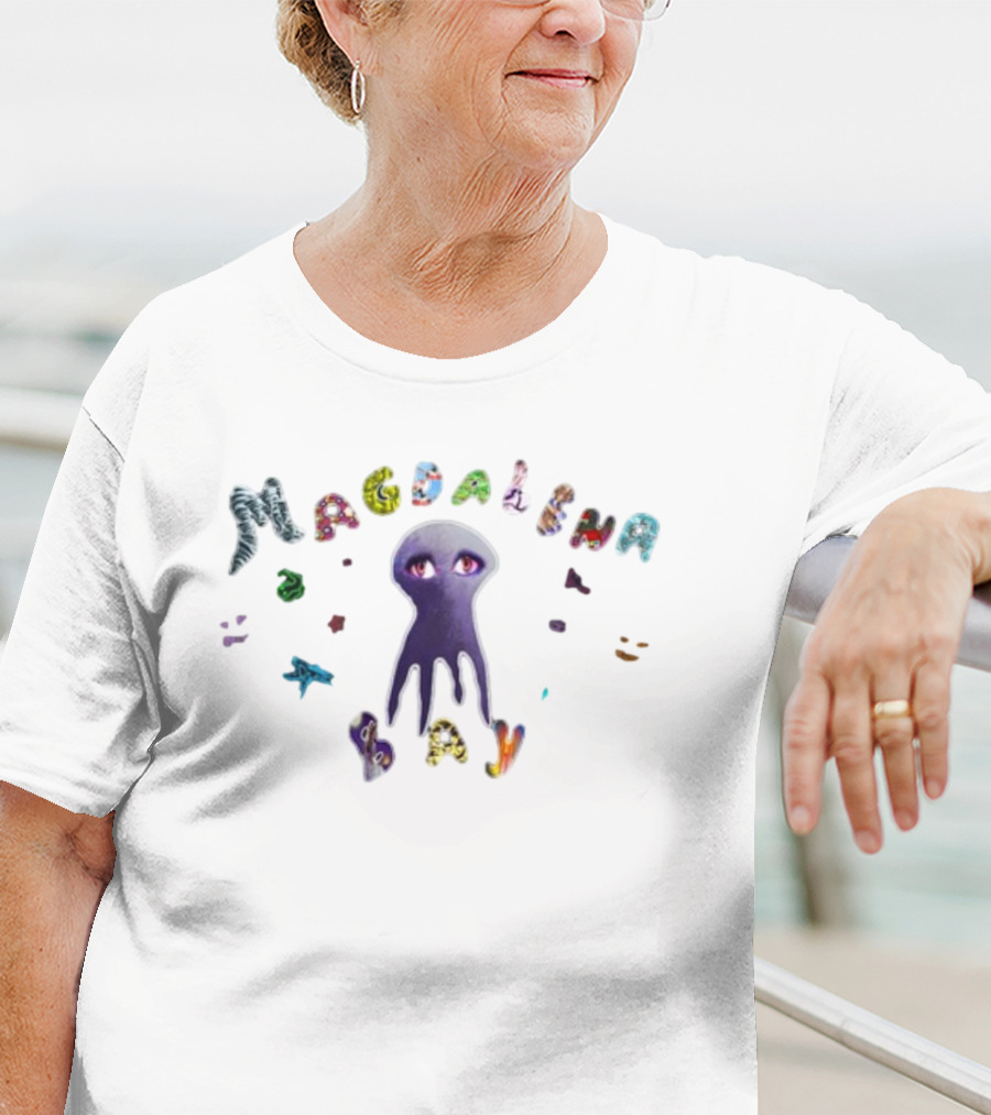 Magdalena Bay Creature Threefourco Alien Text T-Shirt