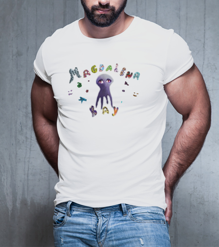 Magdalena Bay Creature Threefourco Alien Text T-Shirt