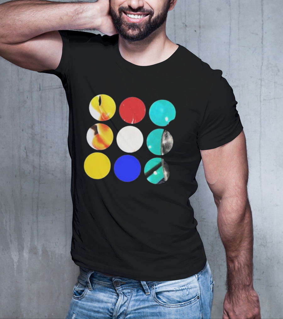 Fleshwater Sounds Of Grieving Circles Color Palette T-Shirt