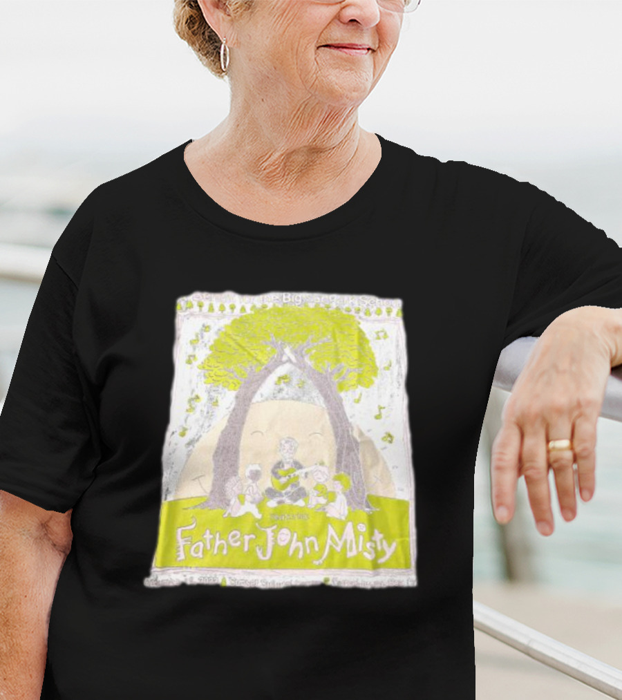 Father John Misty In Concert Under The Trees For Big Sur Park School Benefit T-Shirt