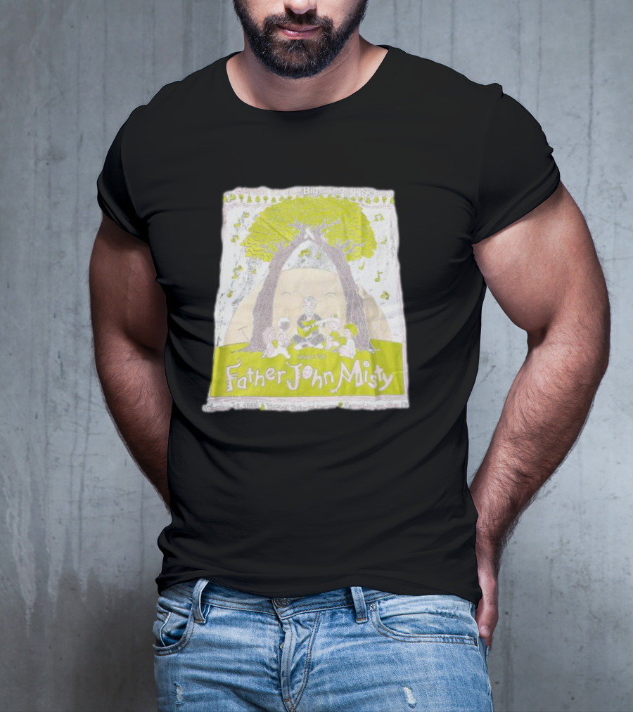 Father John Misty In Concert Under The Trees For Big Sur Park School Benefit T-Shirt
