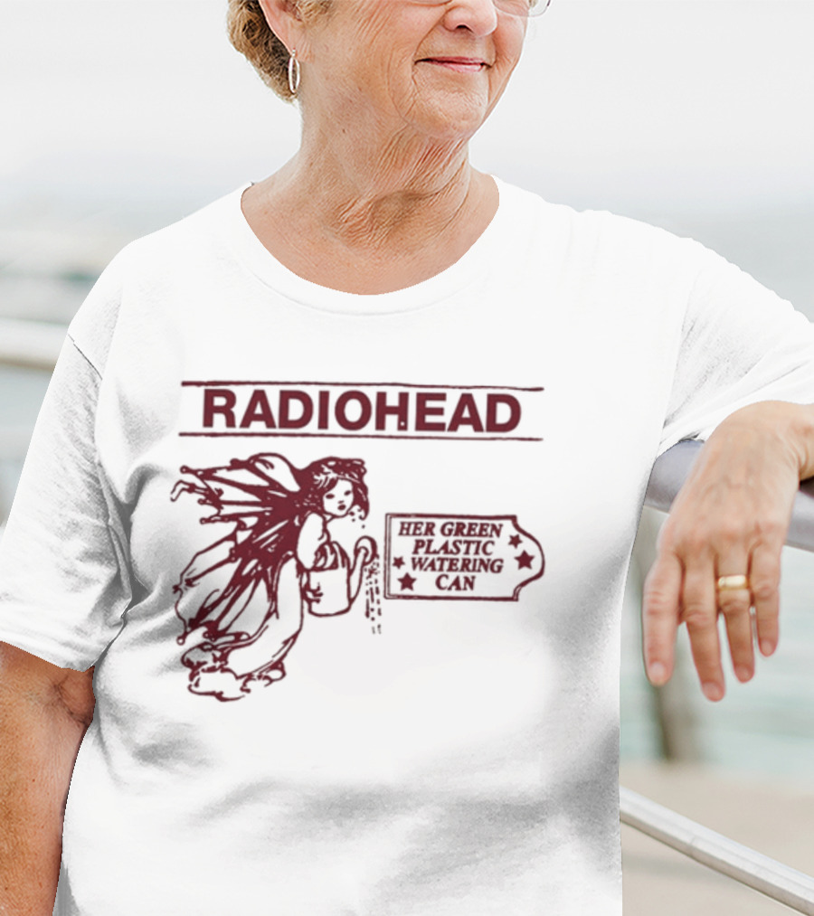 Radiohead Her Green Plastic Watering Can T-Shirt