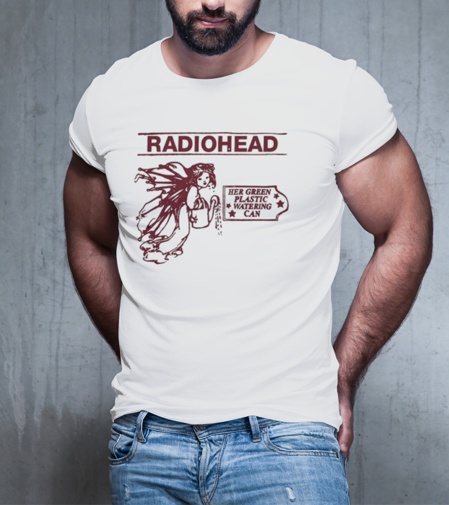 Radiohead Her Green Plastic Watering Can T-Shirt
