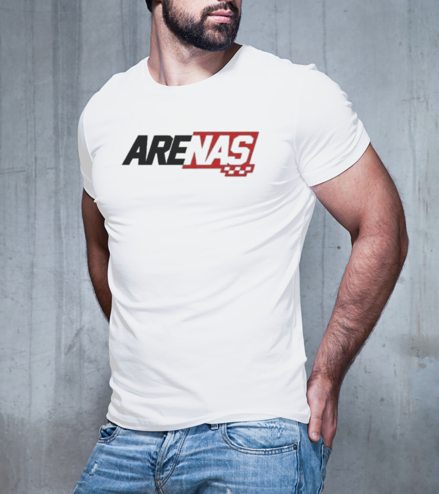 ARENAS Racing Team Motorsport Checkered Flag T-Shirt