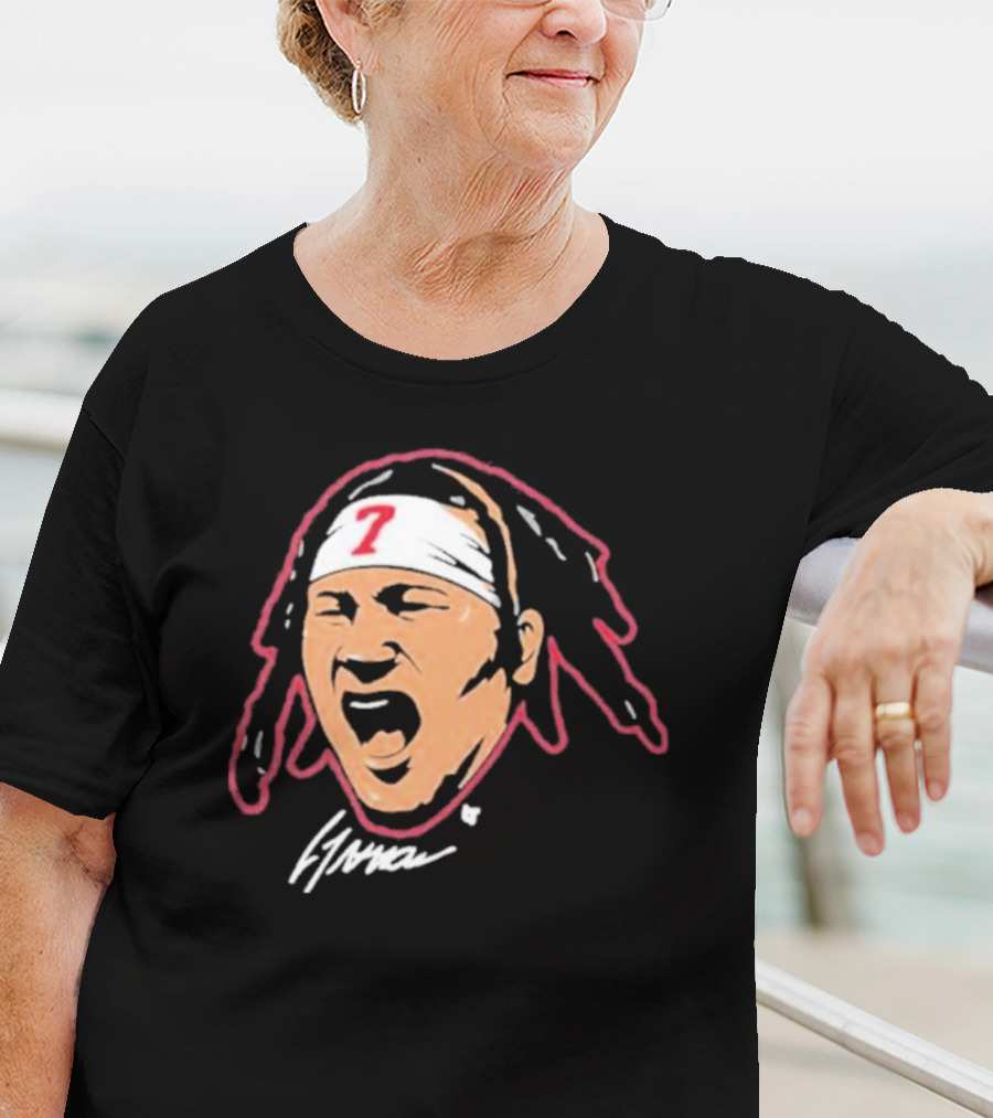 C J Stroud Swag Head 7 Signature T-Shirt