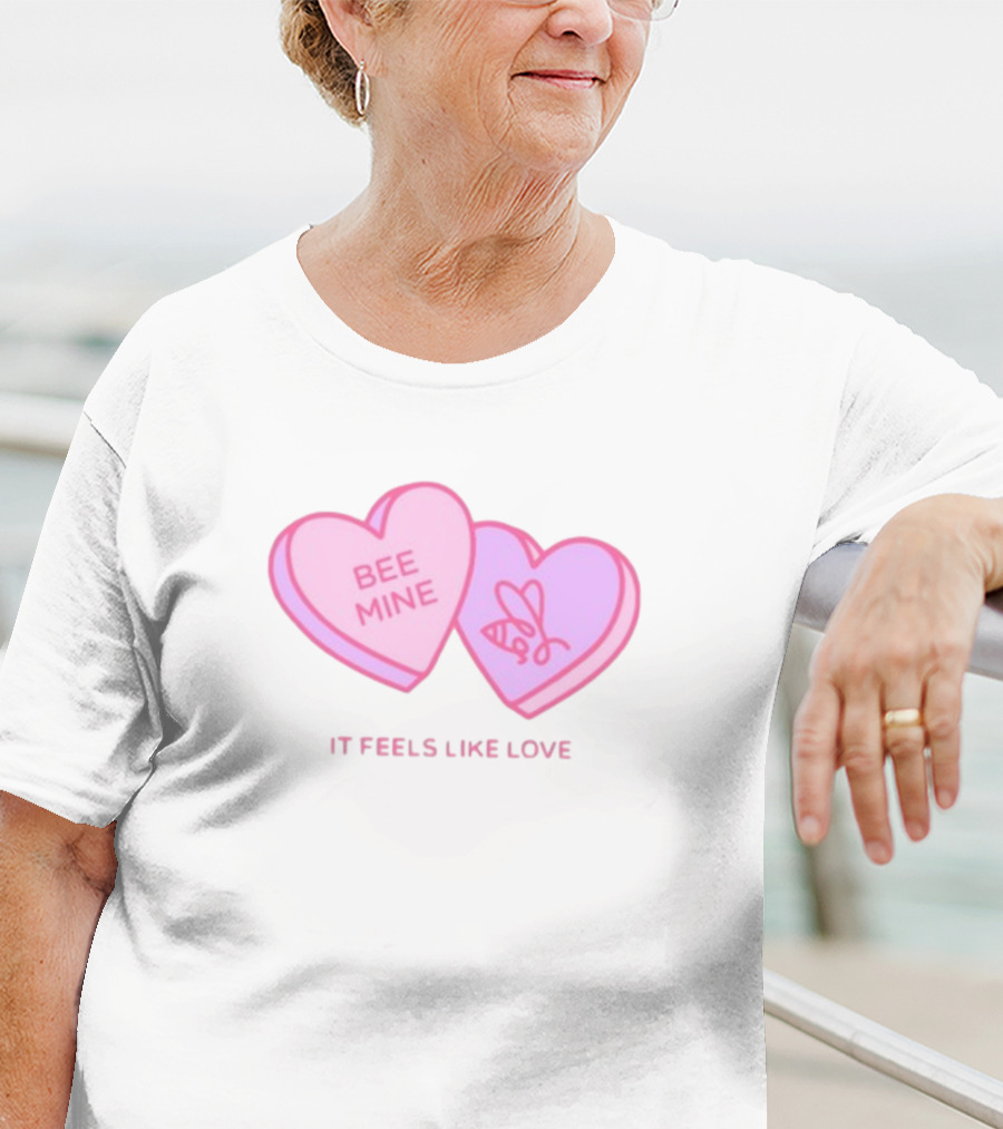 Bee Mine Heart It Feels Like Love T-Shirt