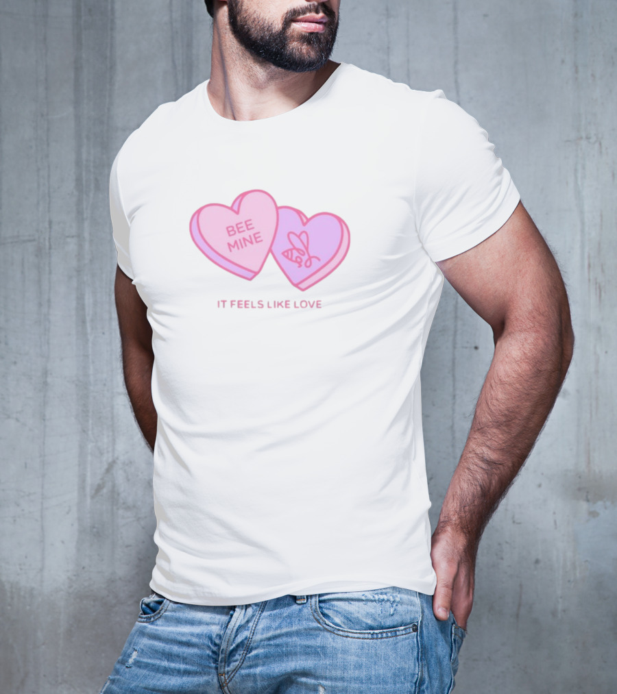 Bee Mine Heart It Feels Like Love T-Shirt
