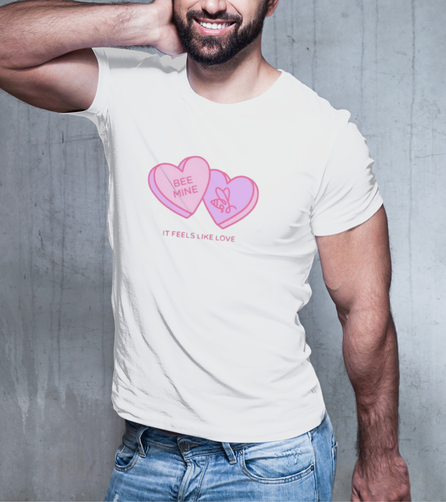 Bee Mine Heart It Feels Like Love T-Shirt