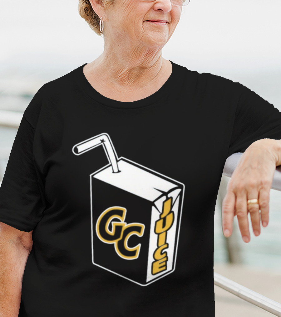 Braylon Mullins Wearing GC Juice Carton T-Shirt