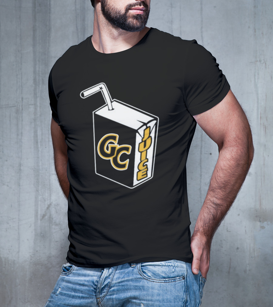 Braylon Mullins Wearing GC Juice Carton T-Shirt