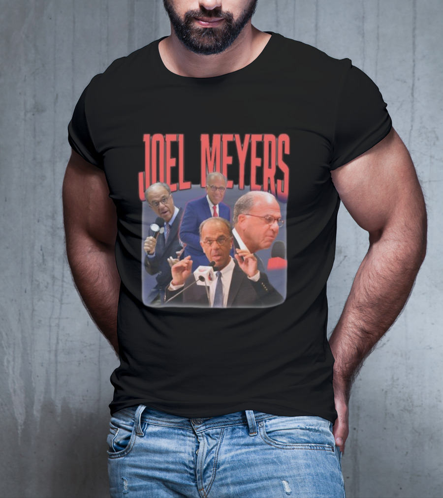 Joel Meyers NBA Announcer Speaker Broadcaster Compilation T-Shirt