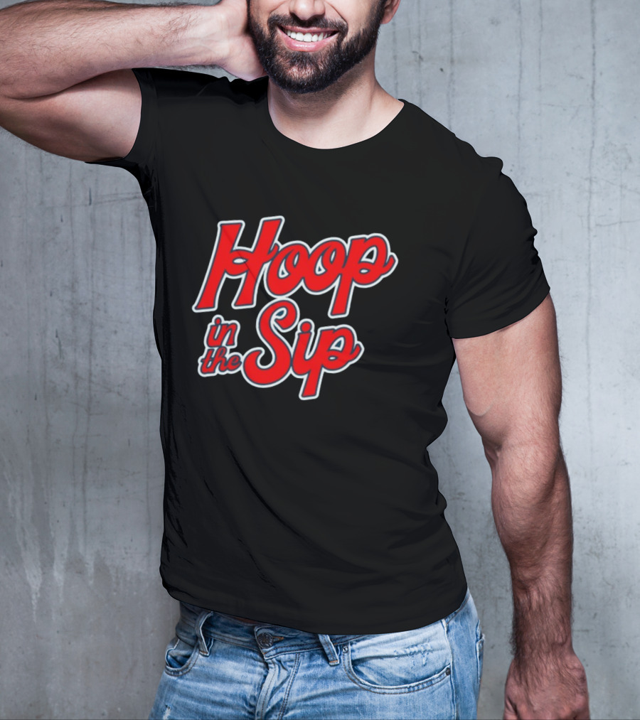 Collegecornerstore Hoop In The Sip T-Shirt