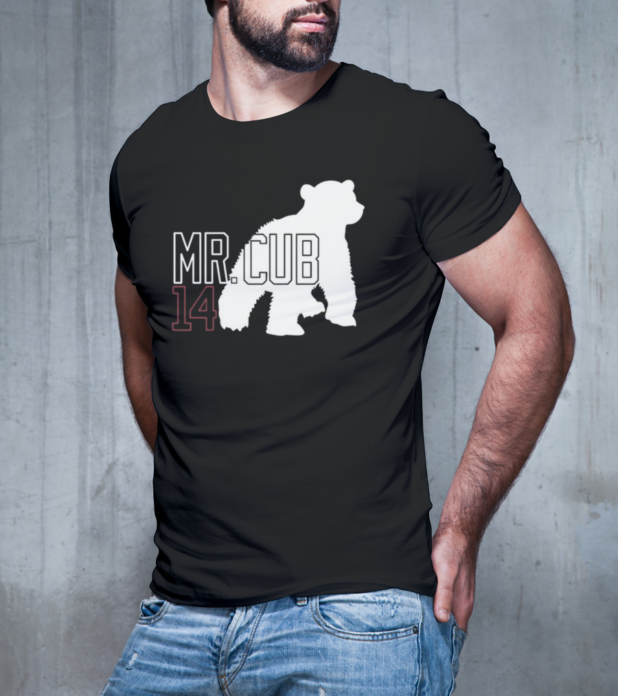 Mr. Cub 14 Silhouette Bear T-Shirt