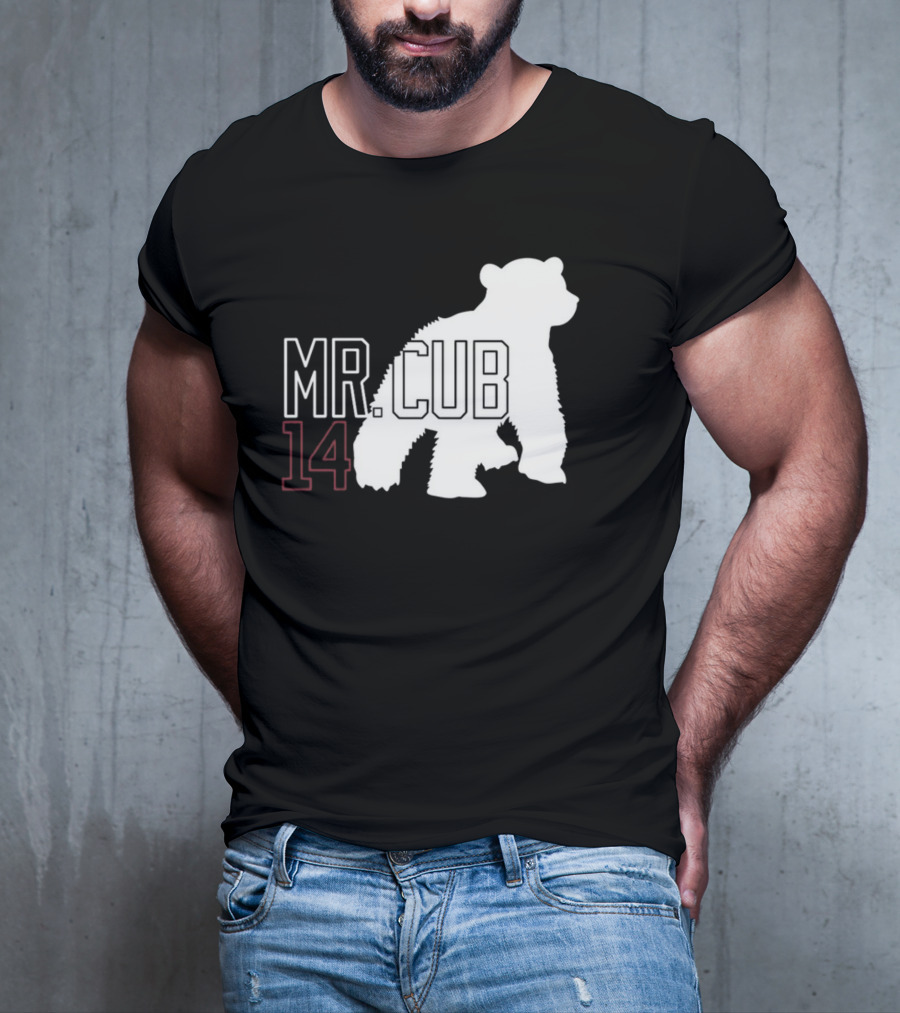 Mr. Cub 14 Silhouette Bear T-Shirt