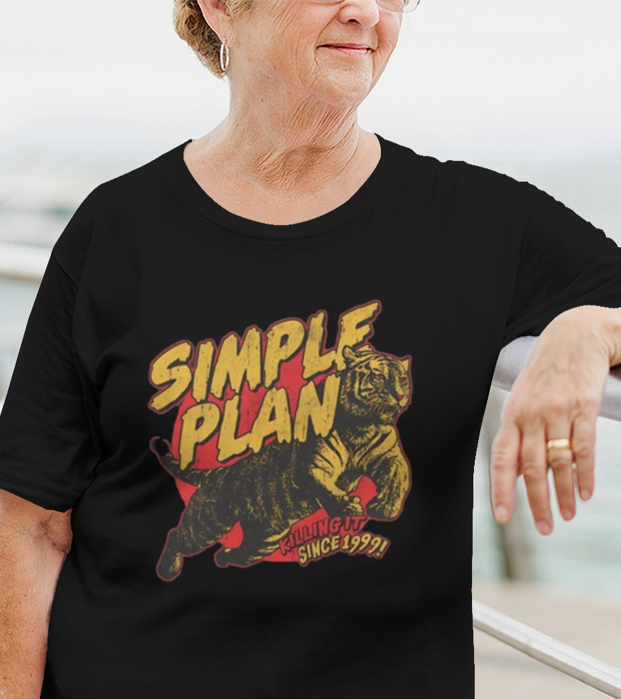 Simple Plan Killing It Since 1999 Tiger T-Shirt