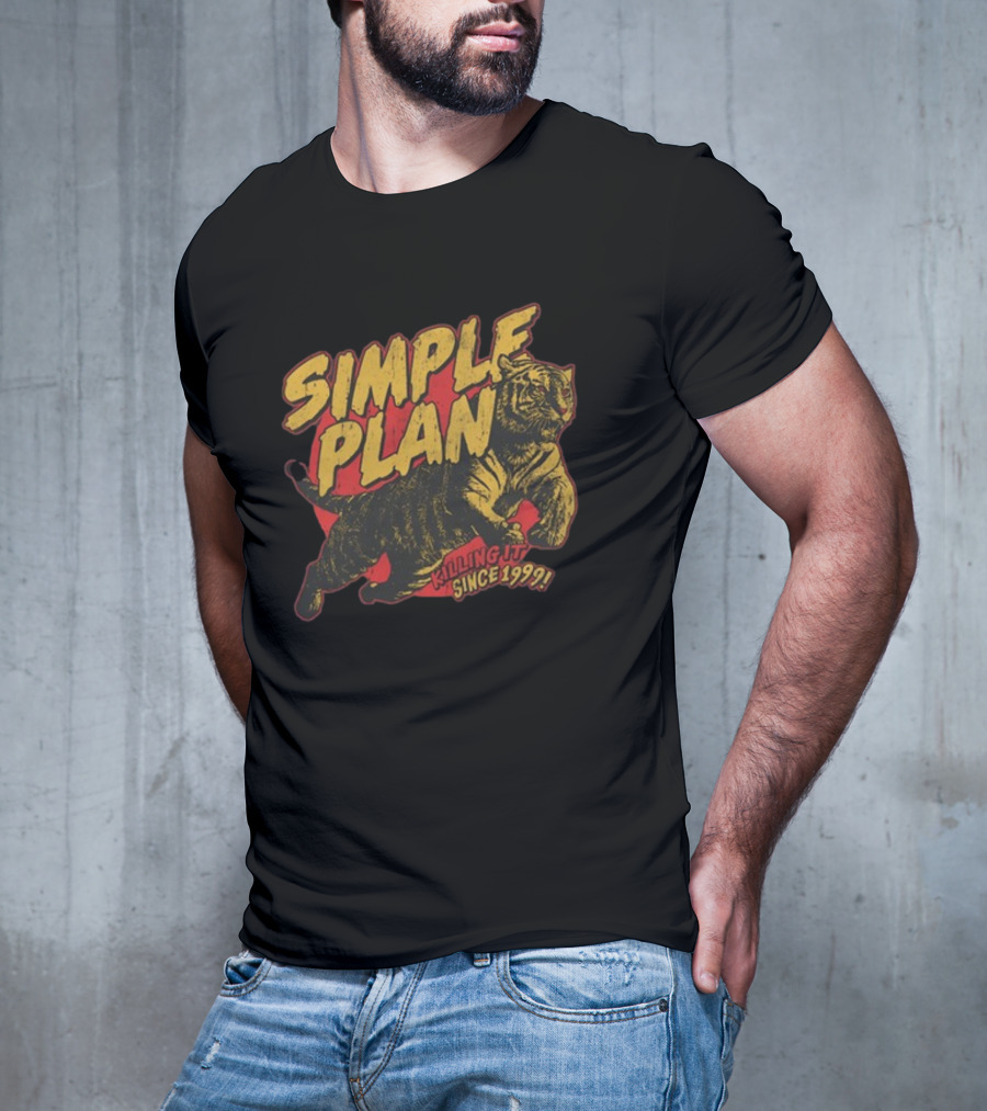 Simple Plan Killing It Since 1999 Tiger T-Shirt
