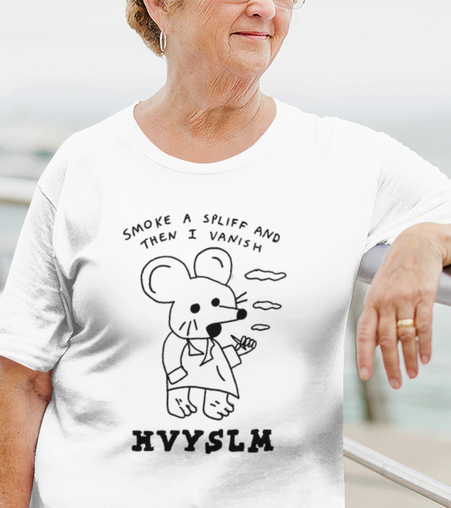 Smoke A Spliff And Then I Vanish HVYSLM Eric Kenney T-Shirt
