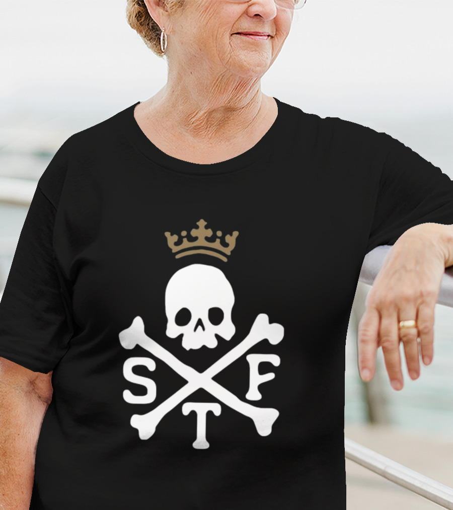 Glenn Beck STF Skull And Bones Crown T-Shirt