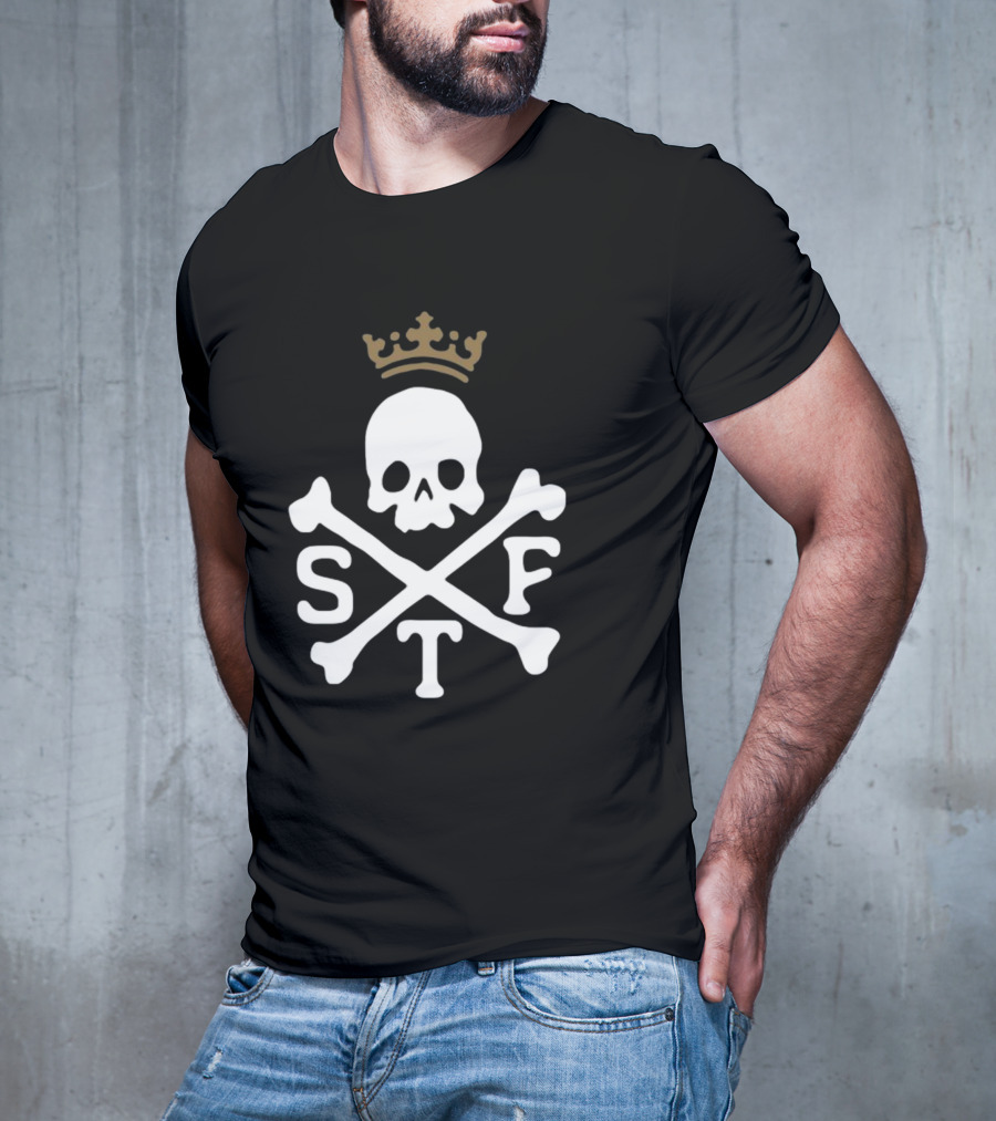 Glenn Beck STF Skull And Bones Crown T-Shirt