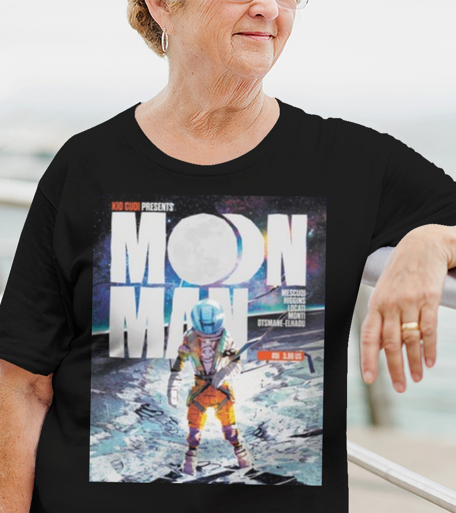 Kid Cudi Presents Moon Man Mescudi Riggins Dot Da Genius Monti Otsmane-Elhaou T-Shirt