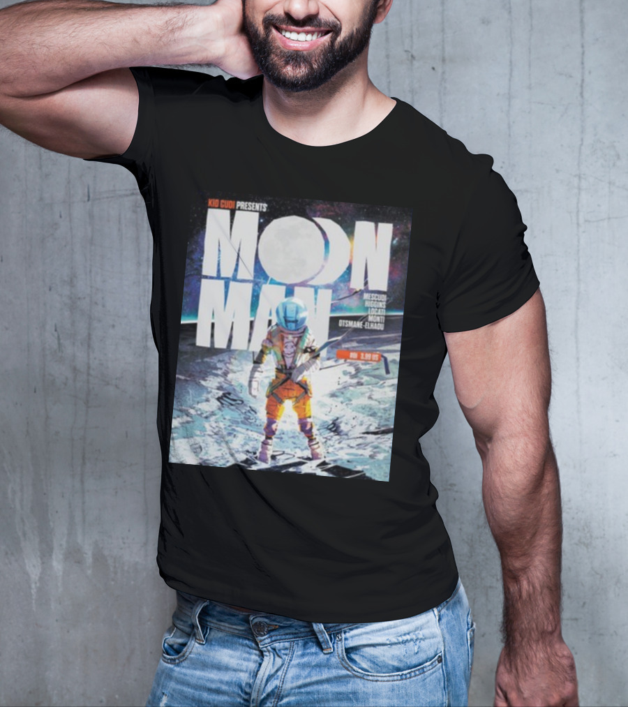 Kid Cudi Presents Moon Man Mescudi Riggins Dot Da Genius Monti Otsmane-Elhaou T-Shirt
