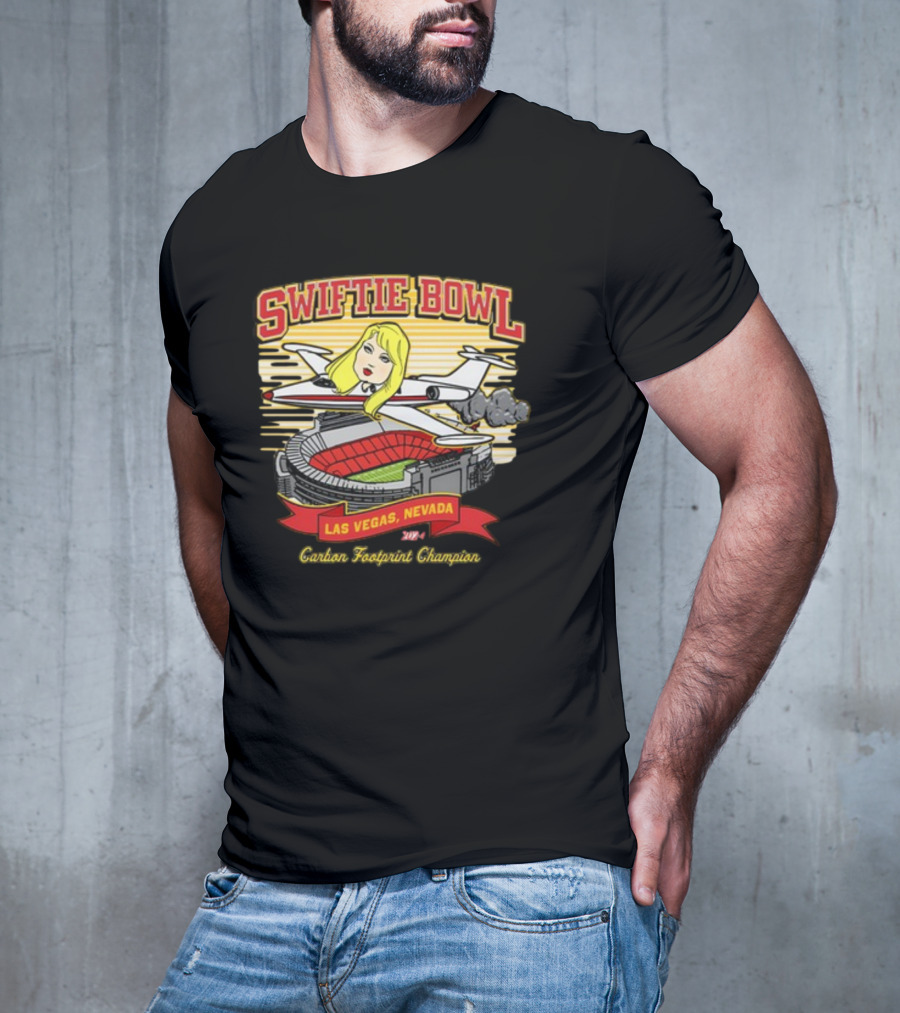 Swiftie Bowl Las Vegas Carbon Footprint Champion T-Shirt