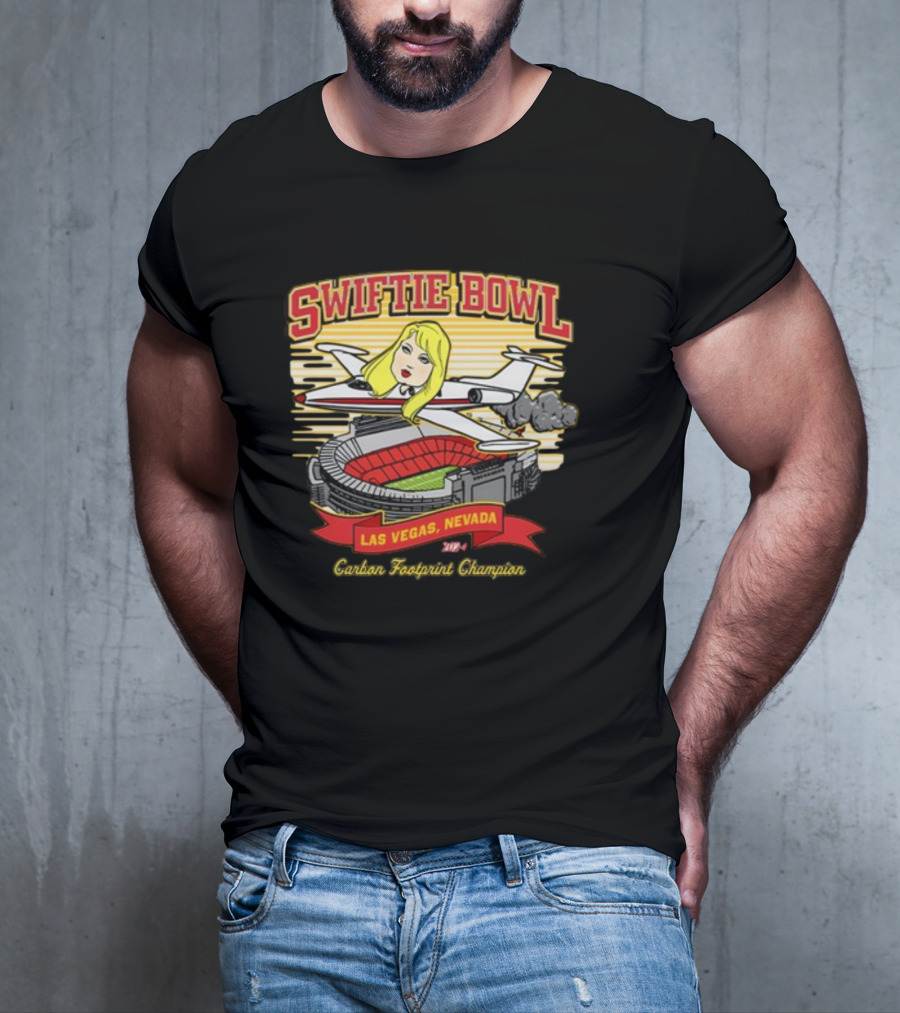 Swiftie Bowl Las Vegas Carbon Footprint Champion T-Shirt