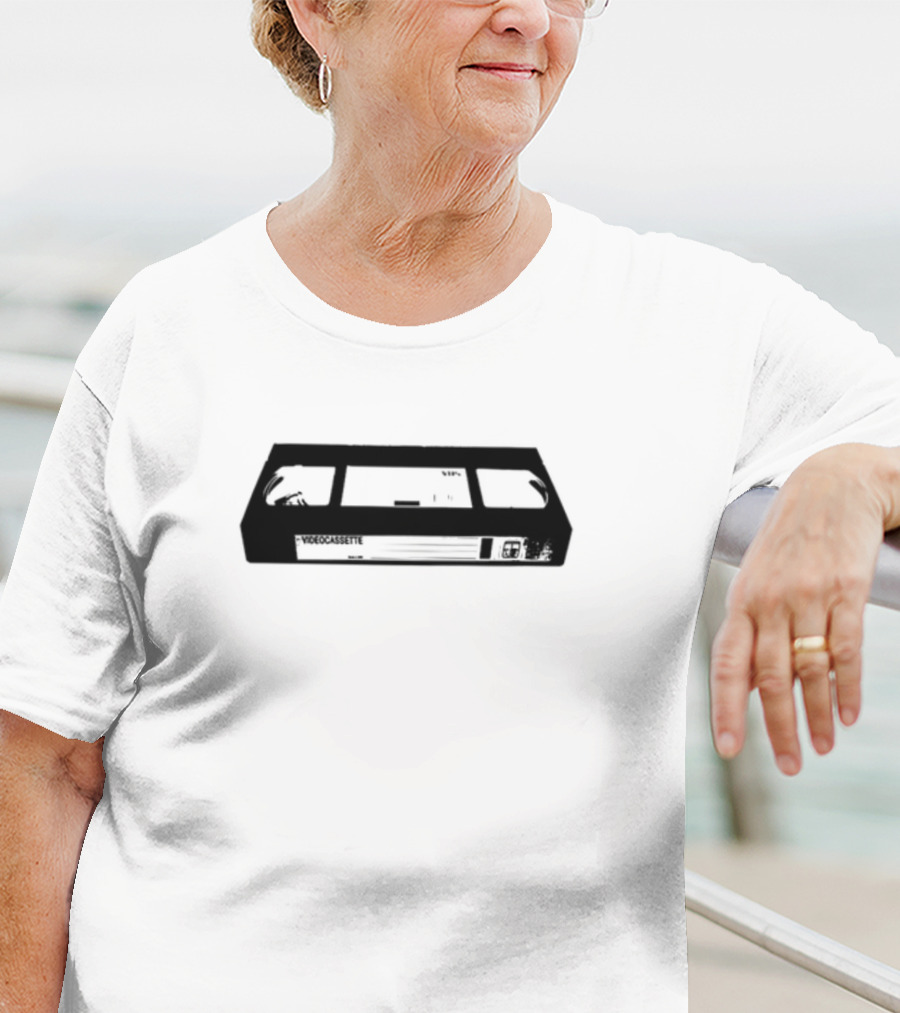Vibe2k VHS Videocassette Retro Nostalgia T-Shirt