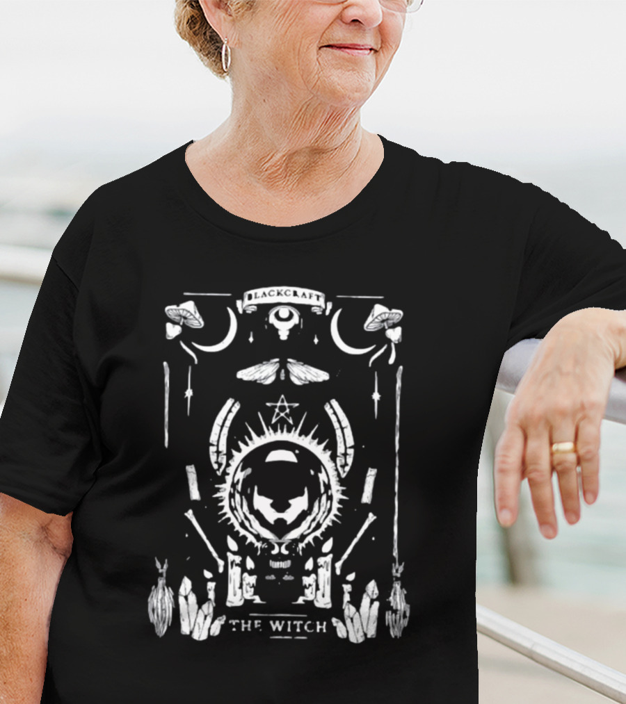 Blackcraft Cult The Witch Tarot Blackcraftcult Store Mystic Symbolism T-Shirt