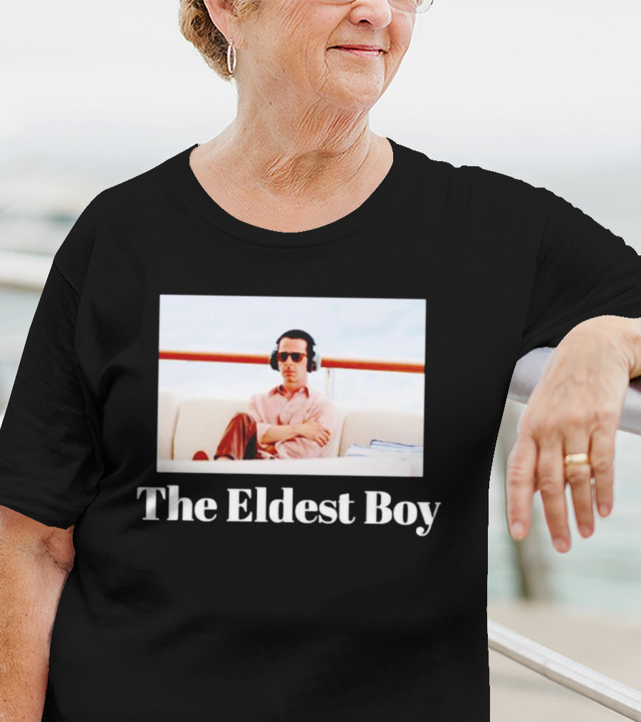 The Eldest Boy Headphones Sunglasses Relaxed Vibe T-Shirt
