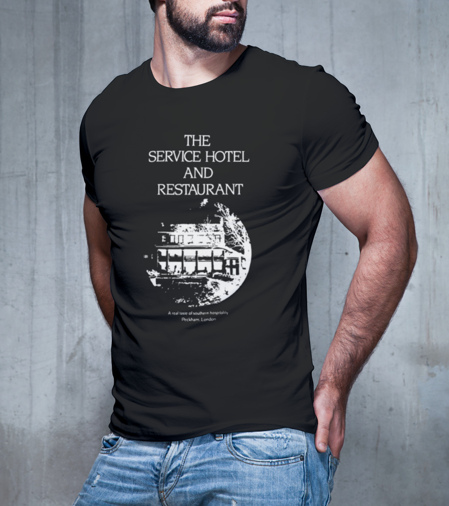 The Service Hotel And Restaurant A Real Taste Of Southern Hospitality Peckham London T-Shirt