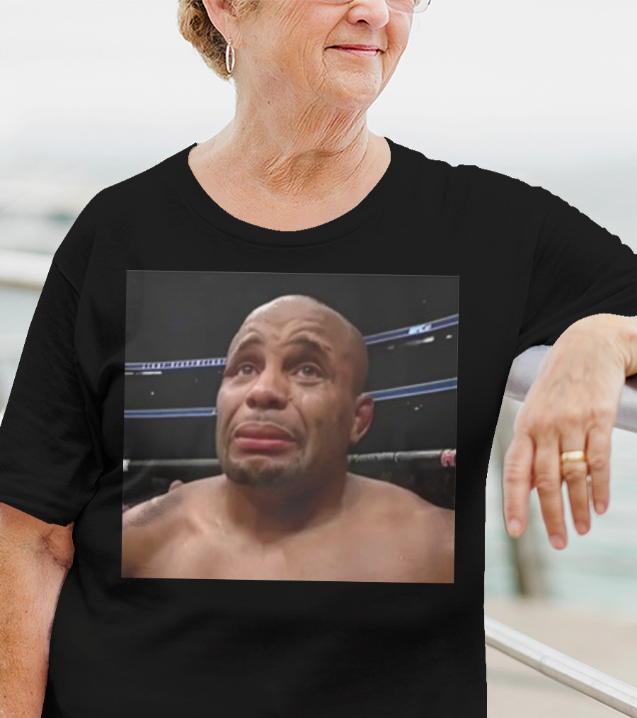 Crying DC Jon Jones Meme Reaction UFC Fight Face T-Shirt