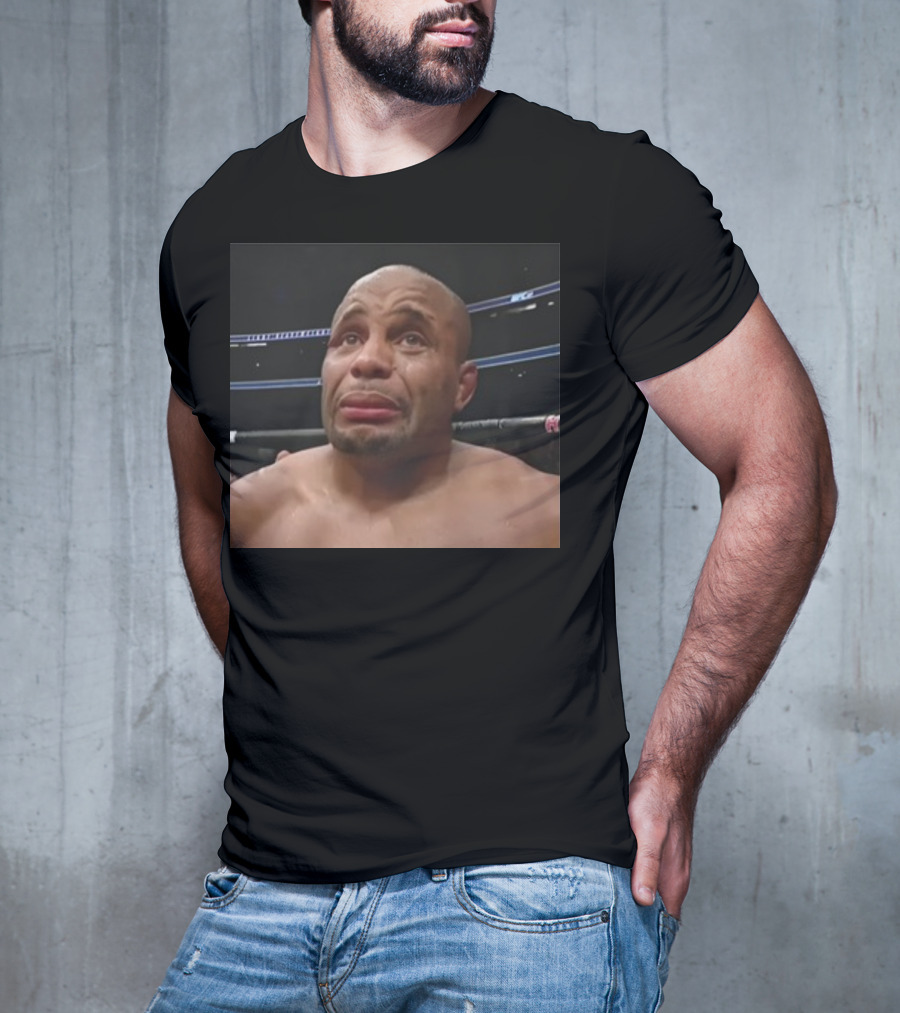 Crying DC Jon Jones Meme Reaction UFC Fight Face T-Shirt