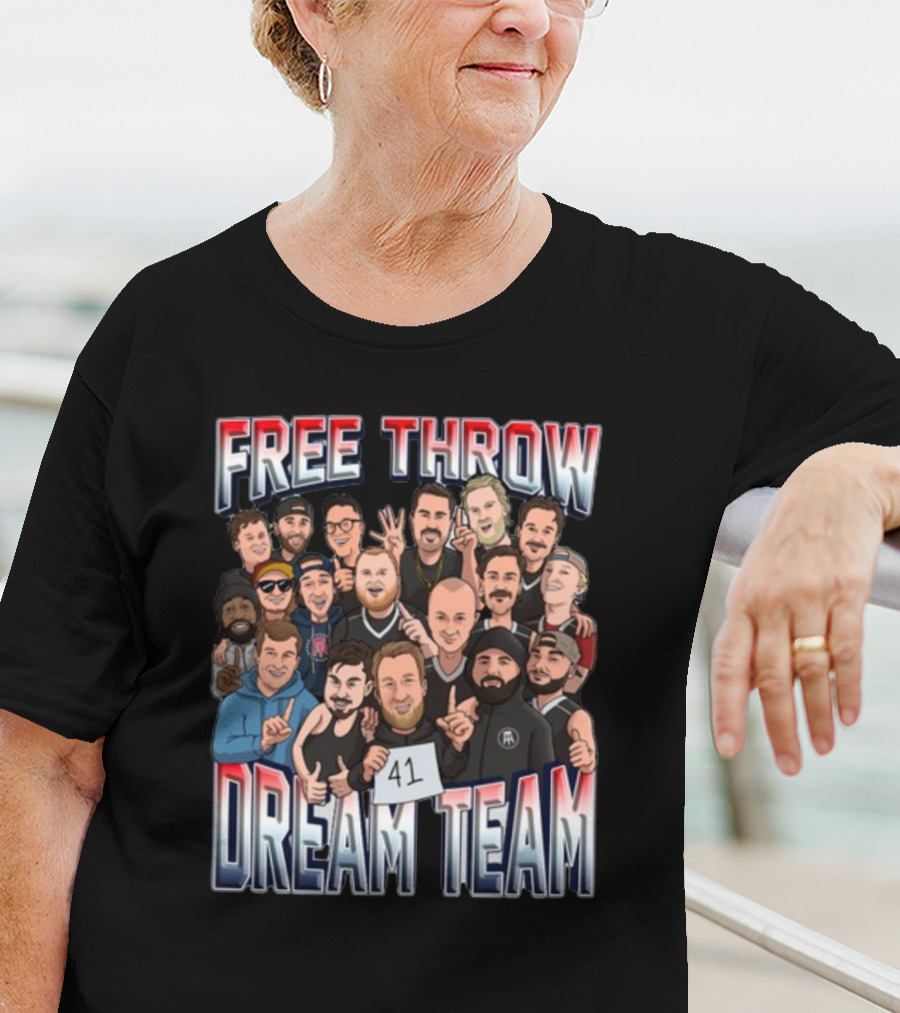 Free Throw Dream Team 41 Group T-Shirt