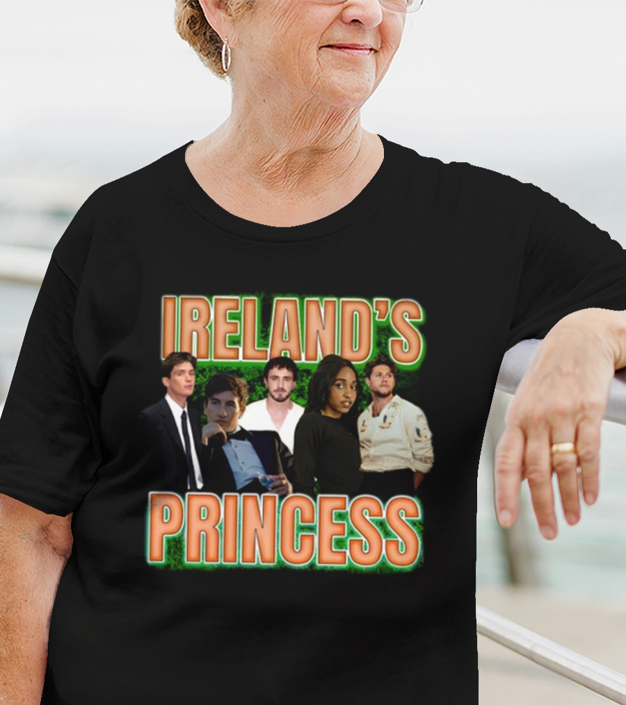 Ireland's Princess With Group Of Five People T-Shirt