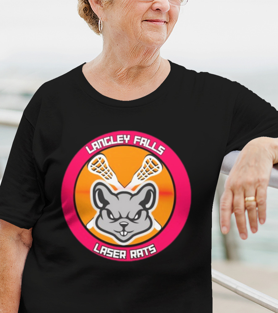 Langley Falls Laser Rats Lacrosse Team T-Shirt