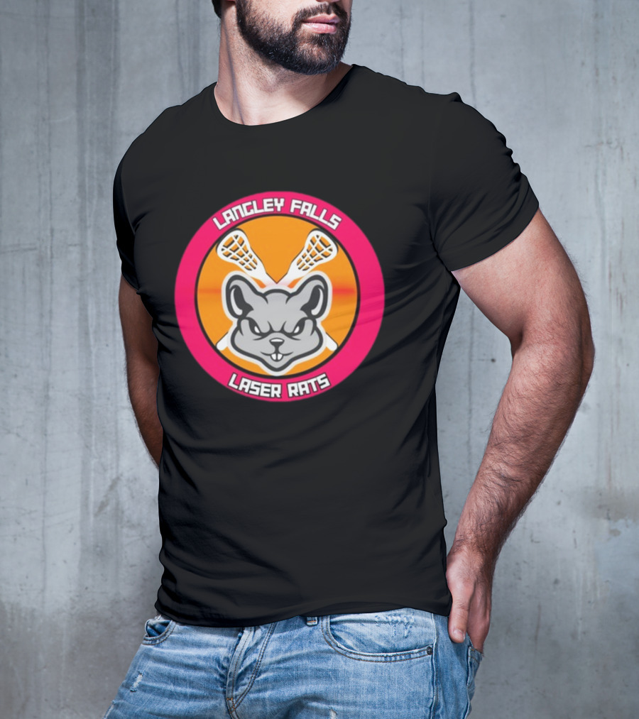Langley Falls Laser Rats Lacrosse Team T-Shirt