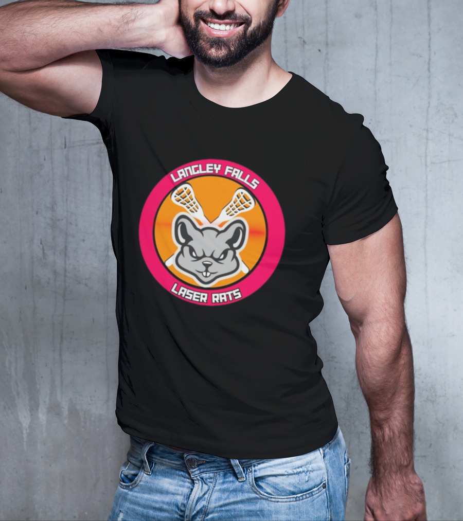 Langley Falls Laser Rats Lacrosse Team T-Shirt