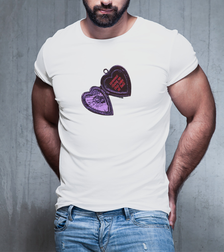 Sweetest Things On This Side Of Hell Broken Heart Pendant T-Shirt