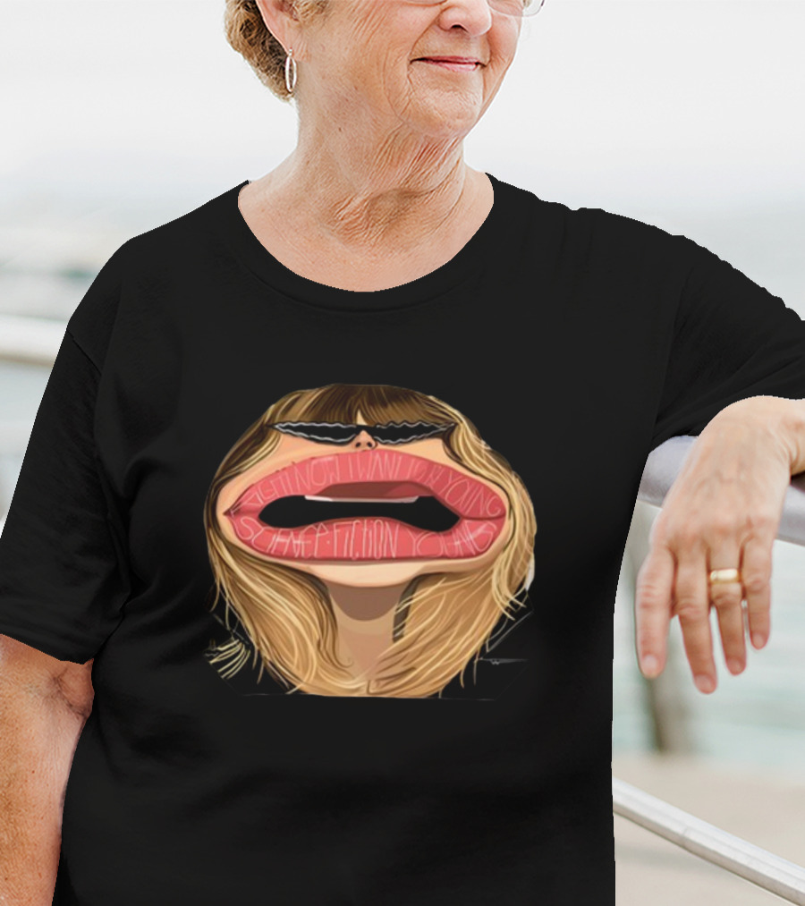 DrunkDrawn Science Fiction Young Iconic Mouth Sunglasses T-Shirt
