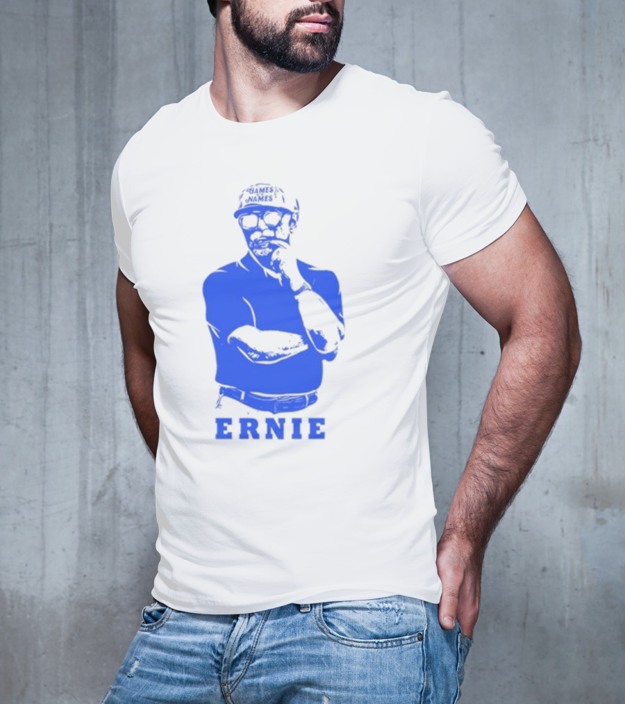 Games With Names Ernie Adams Iconic Blue T-Shirt
